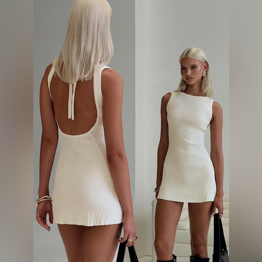 Mayok Mini Dress Cream